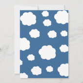 ベビーがコーヒーの赤ちゃんシャワーを醸造している 招待状 (裏面)