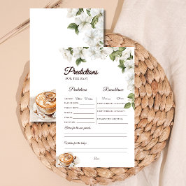 ベビーがコーヒーの赤ちゃんシャワー予測を醸造している