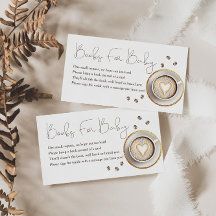 ベビーがコーヒーの赤ちゃんシャワー本を醸造しているベビー