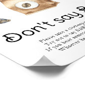 ベビーがコーヒーカップを醸造しているベビー ポスター (角)