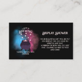 ベビーがジェンダーを醸造し不気味て大釜を明らかにする エンクロージャーカード (正面)