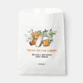 ベビーがテディベアを醸造感謝していしている フェイバーバッグ (正面)