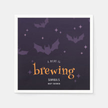 ベビーがハロウィン不気味の赤ちゃんシャワーを浴びる