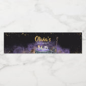 ベビーがハロウィン不気味の赤ちゃんシャワーを醸造 ペットボトルラベル (シングルラベル)