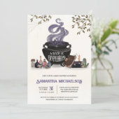 ベビーがハロウィン不気味シャワーを醸造する 招待状 (スタンド正面)