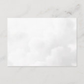 ベビーがハロウィーンのおむつラッフルを醸造している エンクロージャーカード (裏面)