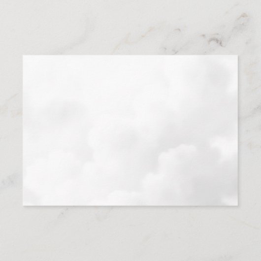 ベビーがハロウィーンのおむつラッフルを醸造している エンクロージャーカード (裏面)