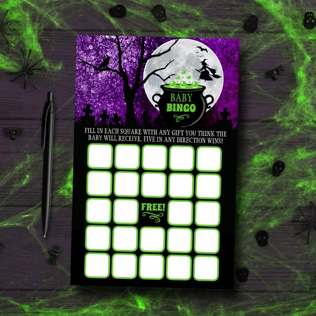 ベビーがハロウィーンの赤ちゃんシャワーのビンゴゲームを醸造している (クリエイターアップロード済み)