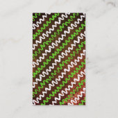 ベビーがハロウィーンの赤ちゃんシャワーの本を醸造している エンクロージャーカード (裏面)