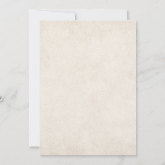 ベビーがハロウィーンの赤ちゃんシャワーを浴びている サンキューカード (裏面)