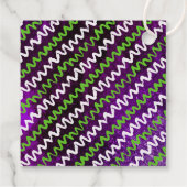 ベビーがハロウィーンの赤ちゃんシャワーを浴びている フェイバータグ (裏面)