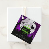 ベビーがハロウィーンの赤ちゃんシャワーを浴びている フェイバータグ (インサイチュ)