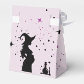 ベビーがハロウィーンの赤ちゃんシャワーを浴びている フェイバーボックス (裏面サイド)