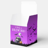 ベビーがハロウィーンの赤ちゃんシャワーを浴びている フェイバーボックス (オープン)