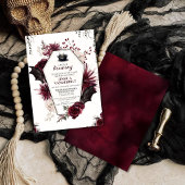 ベビーがハロウィーンの赤ちゃんシャワーを浴びている 招待状