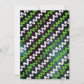 ベビーがハロウィーンの赤ちゃんシャワーを浴びている 招待状 (裏面)