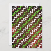 ベビーがハロウィーンの赤ちゃんシャワーを浴びている 招待状 (裏面)