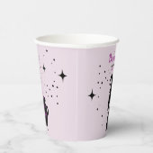 ベビーがハロウィーンの赤ちゃんシャワーを浴びている 紙コップ (右)