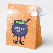 ベビーがハロウィーンの赤ちゃんシャワーを醸造している フェイバーボックス (裏面サイド)