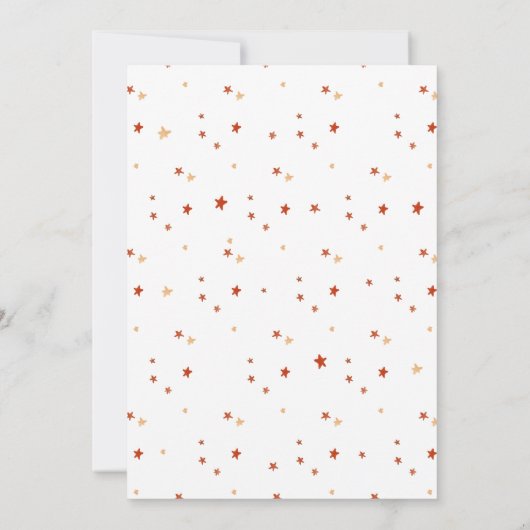 ベビーがハロウィーンの赤ちゃんシャワーを醸造している 招待状 (裏面)