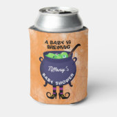 ベビーがハロウィーンの赤ちゃんシャワーを醸造している 缶クーラー (缶裏面)