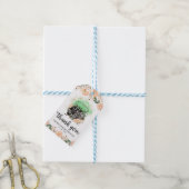 ベビーがハロウィーンの赤ちゃんシャワーを醸造してくれてありがとう ギフトタグ (より糸付き)