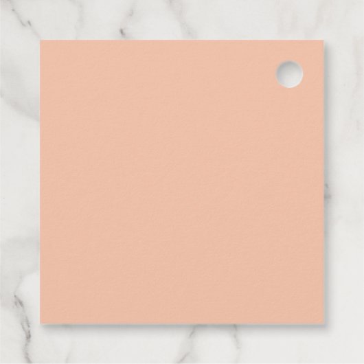 ベビーがハロウィーンの赤ちゃんシャワーを醸造してくれてありがとう フェイバータグ (裏面)