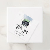 ベビーがハロウィーンの赤ちゃんシャワーブルーを醸造している フェイバータグ (インサイチュ)