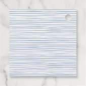 ベビーがハロウィーンの赤ちゃんシャワーブルーを醸造している フェイバータグ (裏面)