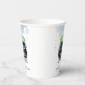 ベビーがハロウィーンの赤ちゃんシャワーブルーを醸造している 紙コップ (右)