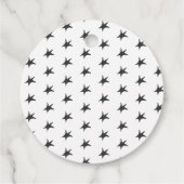 ベビーがハロウィーン魔女の赤ちゃんシャワーを醸造している フェイバータグ (裏面)