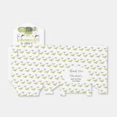 ベビーがハロウィーン魔女の赤ちゃんシャワーを醸造している フェイバーボックス (折り畳みなし)