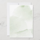 ベビーがハロウィーン魔女の赤ちゃんシャワーを醸造している 招待状 (裏面)