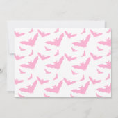 ベビーがハロウィーン魔女の赤ちゃんシャワーを醸造している 招待状 (裏面)