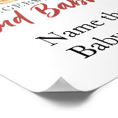 ベビーがビール醸造している名前そのベビー食品 ポスター (角)