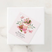 ベビーがフローラを醸造している赤ちゃんシャワー フェイバータグ (インサイチュ)