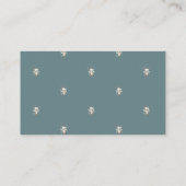 ベビーがベビーに向けて本を出している エンクロージャーカード (裏面)