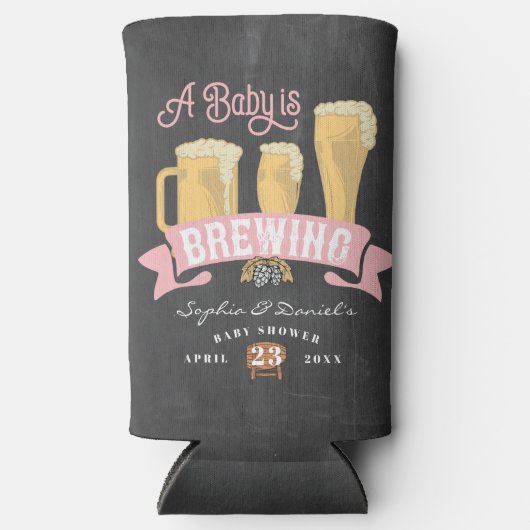 ベビーがベビーシャワークーラーボックスを醸造している スリム缶クーラー (正面)