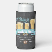 ベビーがベビーシャワークーラーボックスを醸造している スリム缶クーラー (Seltzer裏面)