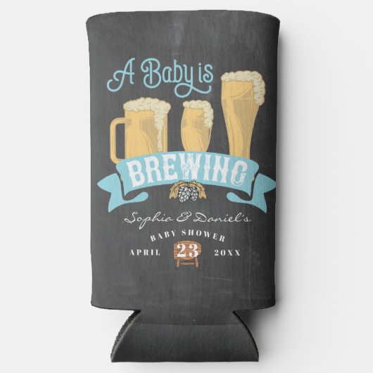 ベビーがベビーシャワークーラーボックスを醸造している スリム缶クーラー (正面)