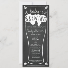 ベビーがベビーシャワー招待状を醸造している 招待状