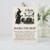 ベビーがベビー用の赤ちゃんシャワーブックを造っている エンクロージャーカード (スタンド正面)