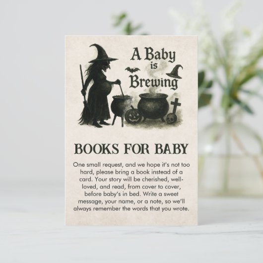 ベビーがベビー用の赤ちゃんシャワーブックを造っている エンクロージャーカード (スタンド正面)