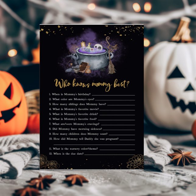 ベビーがモミー不気味ゲームを知っ最高のている (A Baby is Brewing Baby Shower Who knows Mommy Best Game)