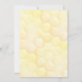 ベビーが可愛いジェンダーが明かすパーティー 招待状 (裏面)