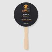 ベビーが可愛いハロウィーンの赤ちゃんシャワーを浴びる ハンドファン (正面)