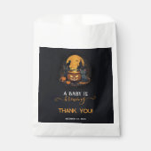 ベビーが可愛いハロウィーンの赤ちゃんシャワーを浴びる フェイバーバッグ (正面)