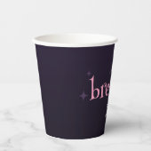 ベビーが可愛いハロウィーンの赤ちゃんシャワーを浴びる 紙コップ (正面)