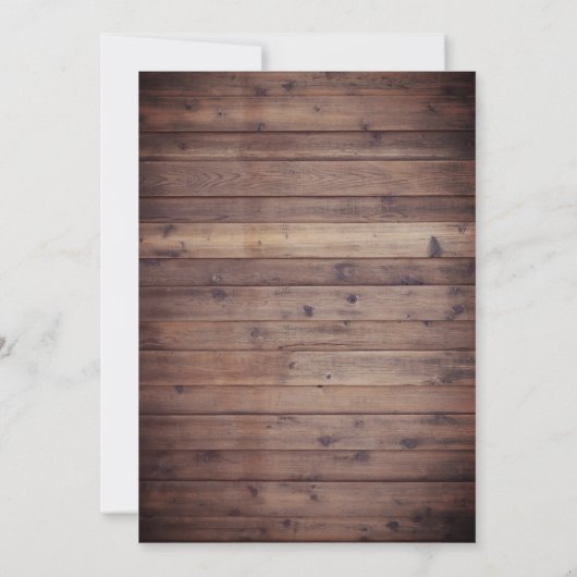 ベビーが木造素朴ビール赤ちゃんシャワーを醸造 招待状 (裏面)