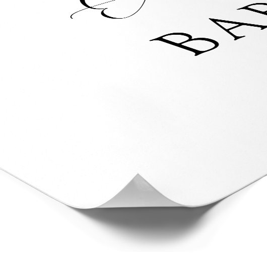 ベビーが秋のカボチャの赤ちゃんシャワーを醸造している ポスター (角)